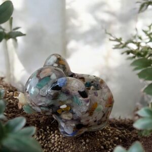 Eléphant porte-pot ou bougeoir