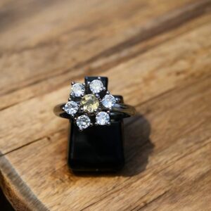 Bague anti-stress citrine