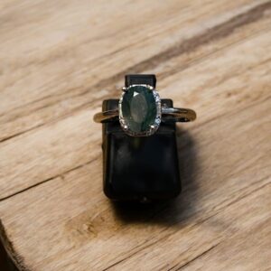 Bague Agate mousse