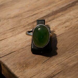 Bague Jade vert