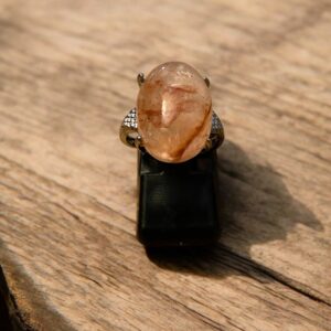 Bague Quartz hématoïde