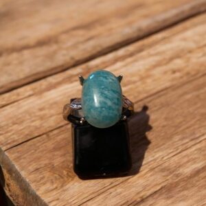 Bague Amazonite