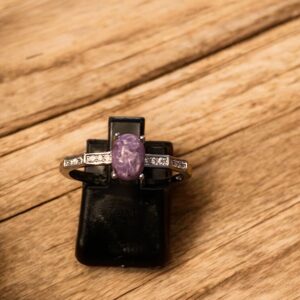 Bague Charoïte
