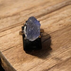 Bague Fluorite brute