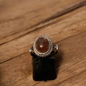 Bague Quartz rutile