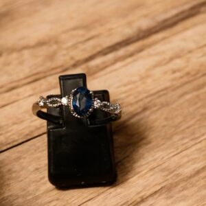Bague Saphir bleu