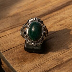 Bague Malachite