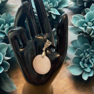 Pendentif Opale rose