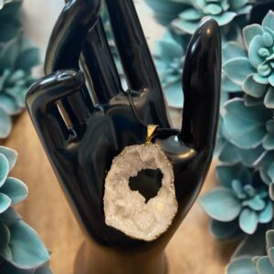 Pendentif druse Quartz